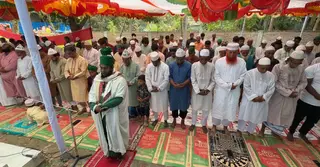 ফরিদপুরে ১০ গ্রামে ঈদ উদযাপন